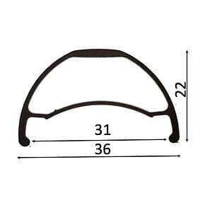 GTR Sl30 29´´ Disc Tubeless Mtb Front Wheel Silver 9.5 x 100 mm