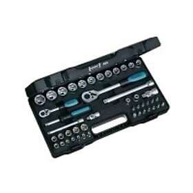 Hazet Hylsnyckelsats 1/4"+ 3/8", 46-delar Nr. 882