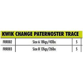 Fox Rage Predator Quick Change Paternoster Trace Size#6