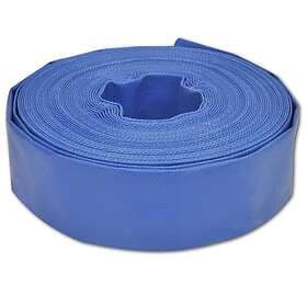 vidaXL Platt slang 50 m 1.5" PVC