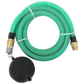 vidaXL Garden Hose Brass Fittings Green 1.1" 5m PVC