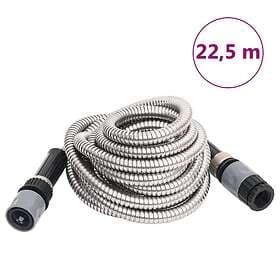 vidaXL Garden Hose 0.6" 22.5m Stainless Steel