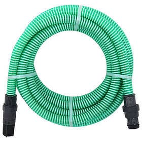 vidaXL Garden Hose Brass Green 1" 10m PVC