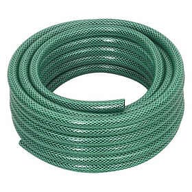 vidaXL Trädgårdsslang grön 0.6" 50 m PVC 154375