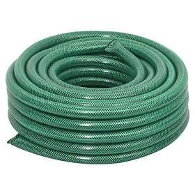 vidaXL Trädgårdsslang grön 0.9" 100 m PVC 154387