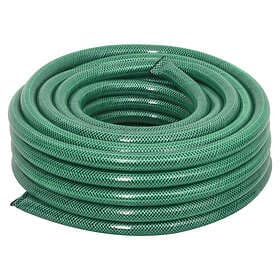 vidaXL Trädgårdsslang grön 0.9" 20 m PVC