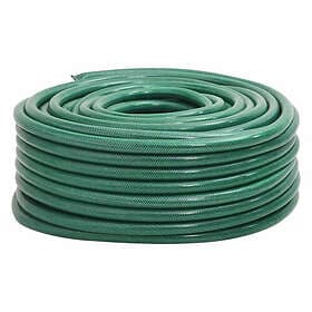 vidaXL Trädgårdsslang grön 1.3" 20 m PVC 154389