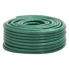 vidaXL Trädgårdsslang grön 1.3" 100 m PVC 154392