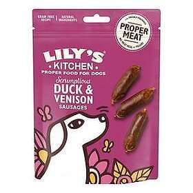 Lily´s Kitchen hundgodis, Duck and Venison Sausages 70g