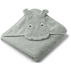 Liewood Albert Handduk med Huva Hippo