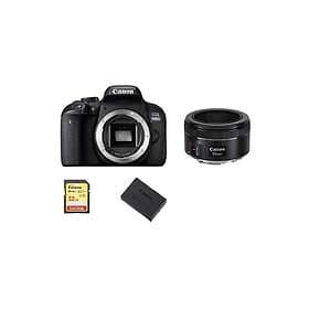Canon EOS 800D + EF 50/1.8 STM