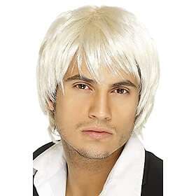 Smiffys Pojkband Blond Peruk One size