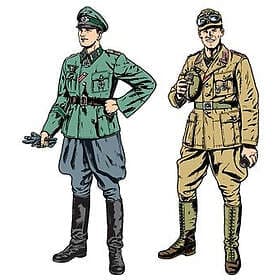 Tamiya 1:35 German Office&Tank Crew