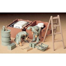 Tamiya 1:35 KAMPVOGNSMEKANIKERE