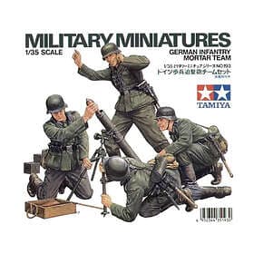Tamiya 1:35 TYSK INFANTERI MORTER TEAM