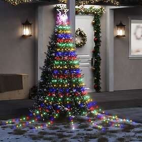 vidaXL 356926 Christmas Tree Lights 320 LED Colorful 375 cm