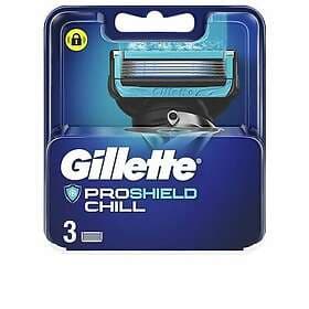 Gillette Rakblad ersättning Fusion Proshield Chill 3 Delar