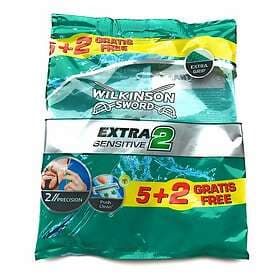 Wilkinson Sword Engångsrakhyvel Extra2 Sensitive 7 antal EXTRA2