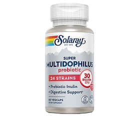 Solaray Super Multidophilus 24 Enzymes And Digestive Aids 60 Capsules