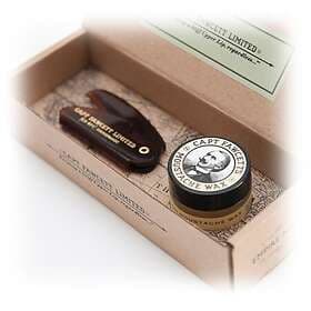 Captain Fawcett Sandalwood Mustaschvax & Folding Pocket Mustaschkam