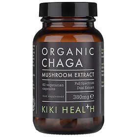 Kiki Health Organic Chaga Extract Mushroom (60 Vegicaps)