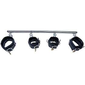 Obaie Bärbar Spreader Bar med Manschetter Silver