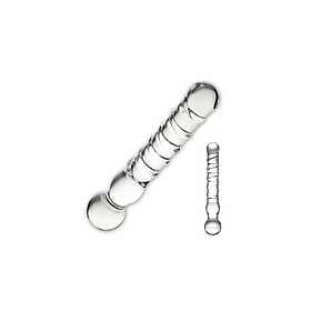 Gläs Joystick Clear Glass Dildo