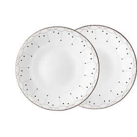 Wik & Walsøe Julemorgen Girlander Plate Ø28cm 2-pack