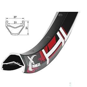 Remerx Hurry Mtb Rim Durchsichtig 26´´-650C 28H