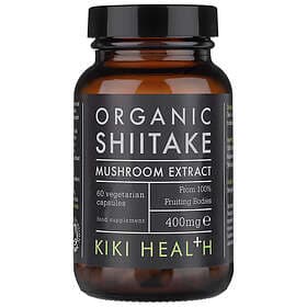 Kiki Health Organic Shiitake Extract Mushroom (60 Vegicaps)