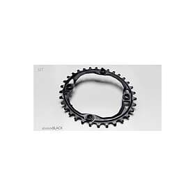 Absolute Black Chainring Ø104 mm Singlespeed 34T 4 holes Svart