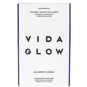 Vida Glow Natural Marine Collagen Sachets Blueberry