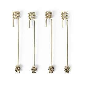 Ferm Living Forest Candle Holder for Christmas Tree 4-pack