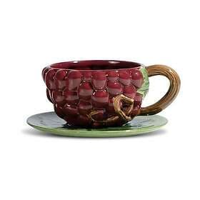 By On Grape Coffee Cup with Saucer 26cl
