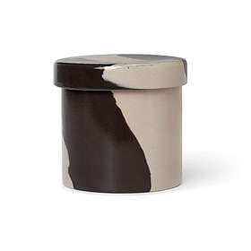 Ferm Living Inlay Behållare Sand Brun Ø9.8 x 9.5 cm