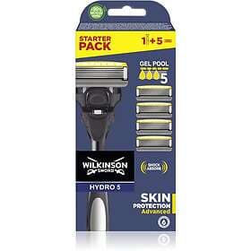 Wilkinson Sword Hydro5 Skin Protection Advanced Rakapparat reservblad 4 st 1 st.