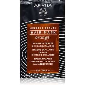Apivita Express Beauty Hair mask Shine Orange revitalising hair mask 20ml