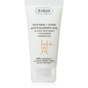 Ziaja Face Mask Scrub with Hyaluronic Acid Peeling-mask 55ml