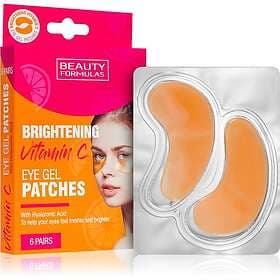 Beauty Formulas Vitamin C Lystergivande mask för ögonen 6x2 st.