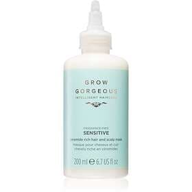 2 x Grow Gorgeous Sensitive Ceramide Hair and Scalp Mask 200ml