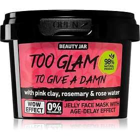 Beauty Jar Too Glam To Give A Damn Gel-mask Mot de första tecknen på hudens åldr