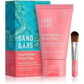 Sand & Sky Australian Pink Clay Porefining Face Mask Avgiftande mask För förstor