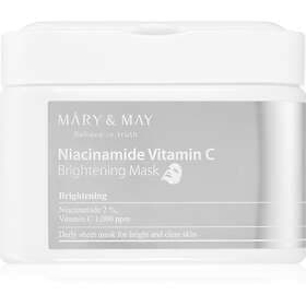 MARY & MAY Niacinamide Vitamin C Brightening Mask 30st