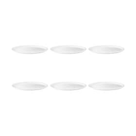Seltmann Weiden Terra tallrik Ø27.8 cm 6-pack Vit