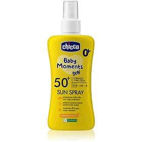 Chicco Baby Moments Sun Solspray för barn SPF 50+ 0 m+ 150ml unisex