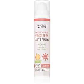 WoodenSpoon Baby & Family Sweet Mango Sunscreen Lotion with SPF 50 100ml