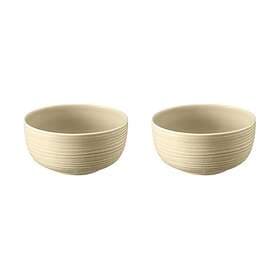 Seltmann Weiden Terra skål Ø17.7 cm 2-pack Sand Beige