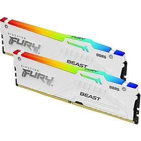 Kingston Fury Beast White RGB DDR5 6000MHz 2x32GB (KF560C36BWEAK2-64)