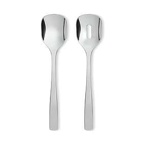 Alessi KnifeForkSpoon Salad Set Stainless Steel 1 pcs