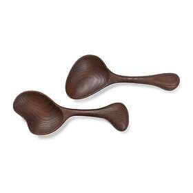 Ferm Living Os salladsbestick 2 pcs Dark brown